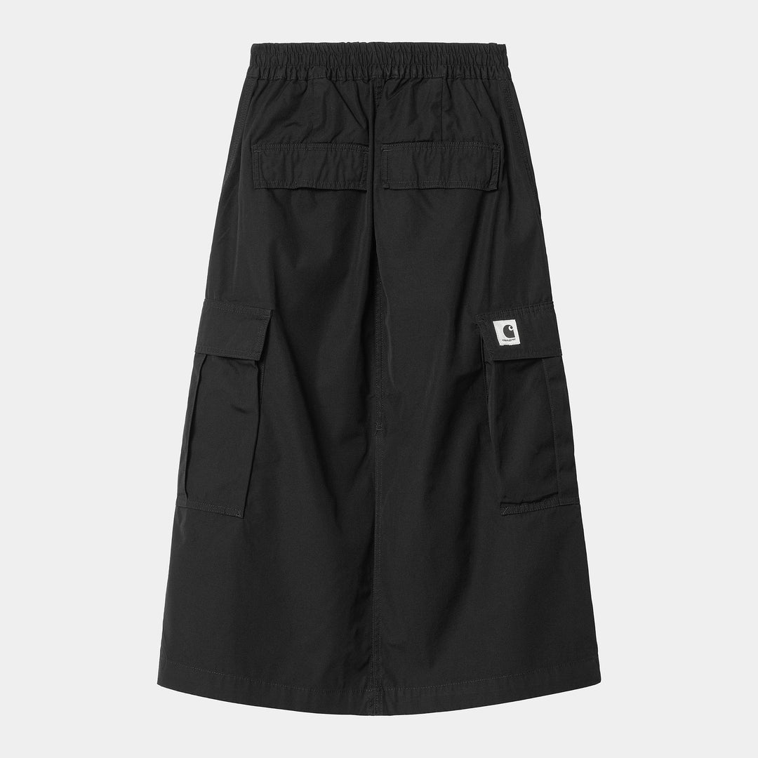 W' Jet Cargo Skirt - black