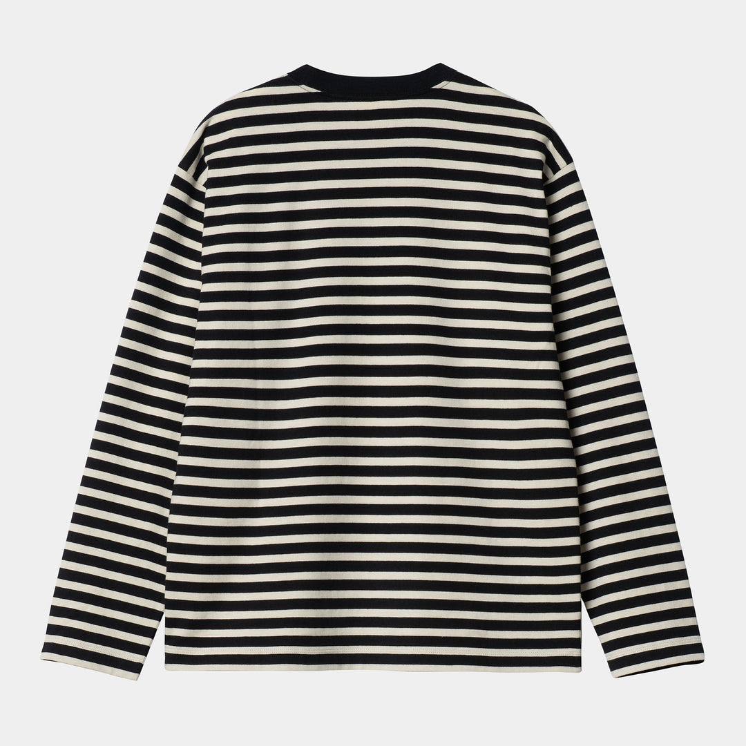 W' L/S Seidler T-Shirt - brown