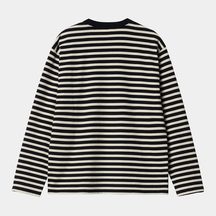 W' L/S Seidler T-Shirt - brown
