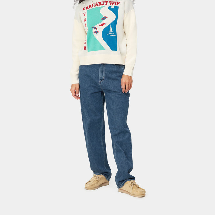 W´ Pierce Pant - blue