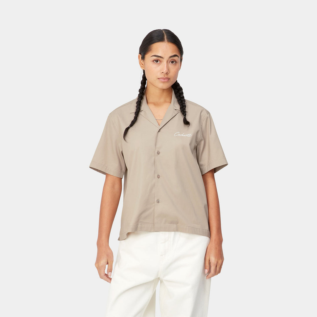 W´ S/S Delray Shirt - wall/wax