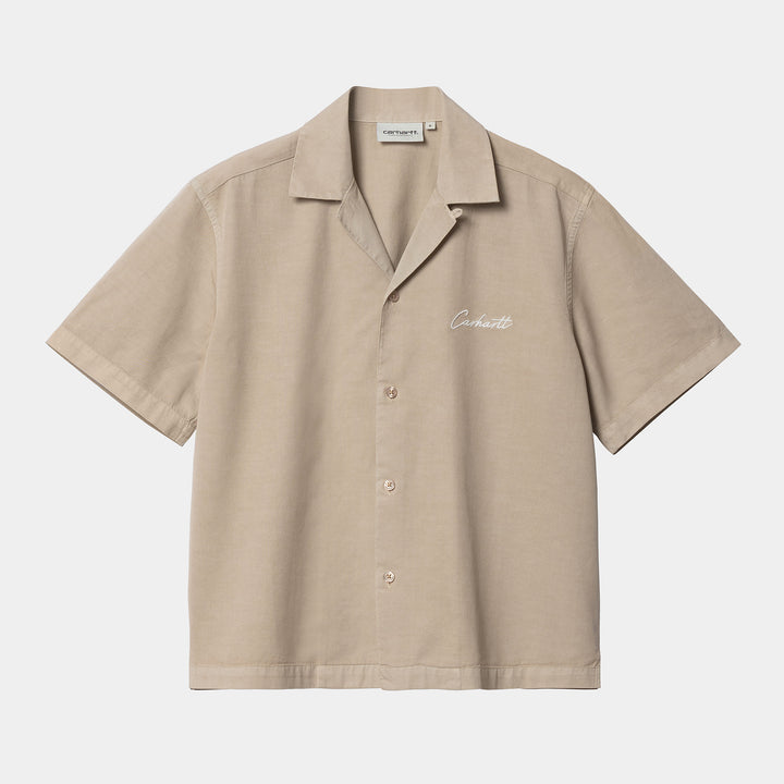 W´ S/S Delray Shirt - wall/wax