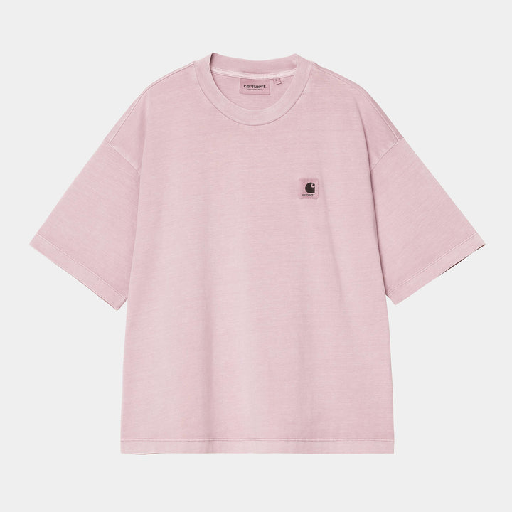 W' S/S Nelson - Hortensia garment dyed