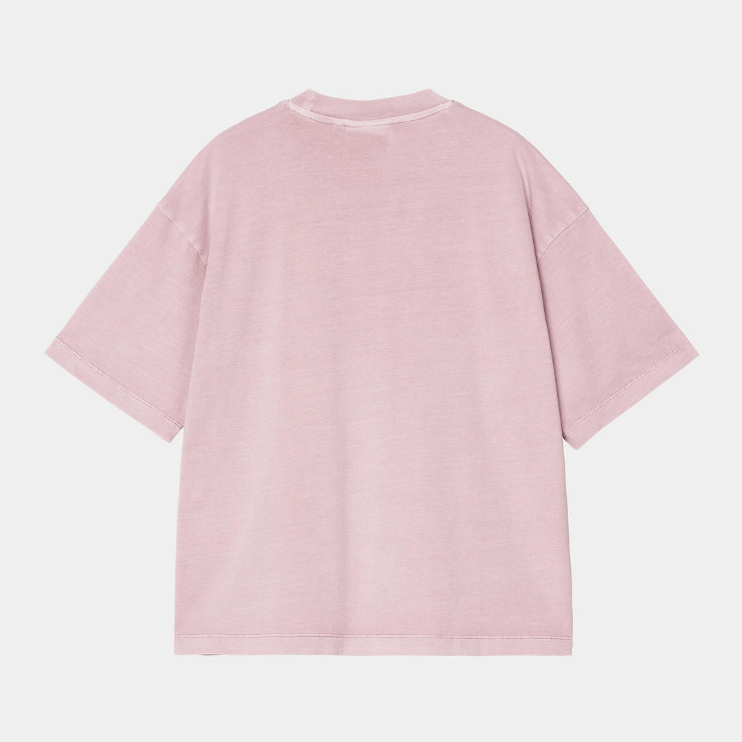 W' S/S Nelson - Hortensia garment dyed