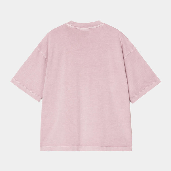 W' S/S Nelson - Hortensia garment dyed