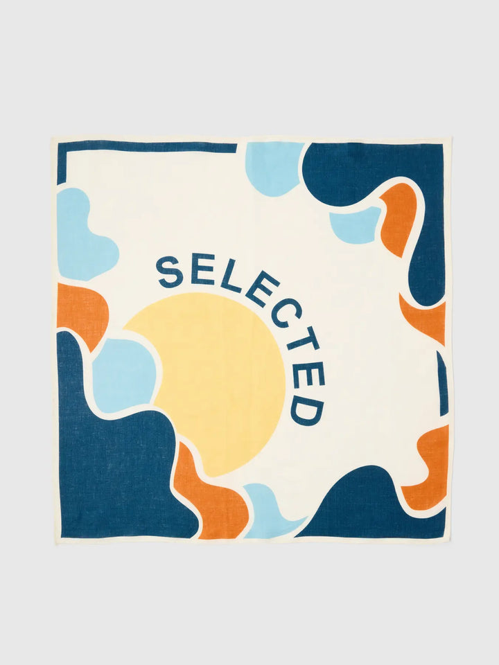 SLH COLE LINEN BANDANA - Egret Sundress