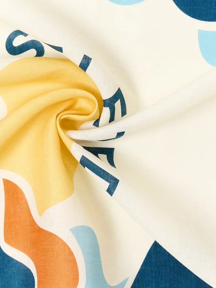 SLH COLE LINEN BANDANA - Egret Sundress
