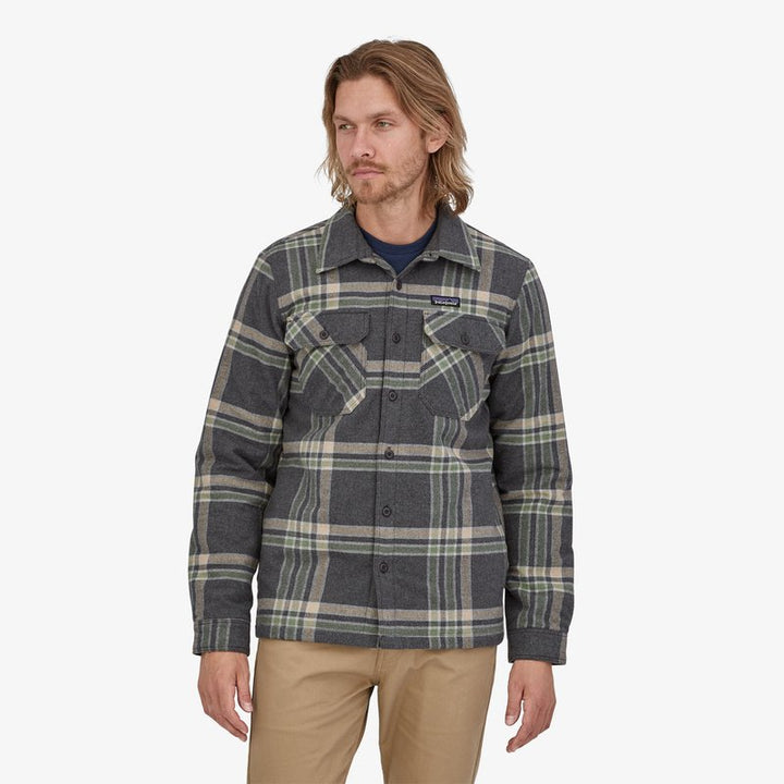 M´s Insulated  Fjord Flannel Shirt - Black