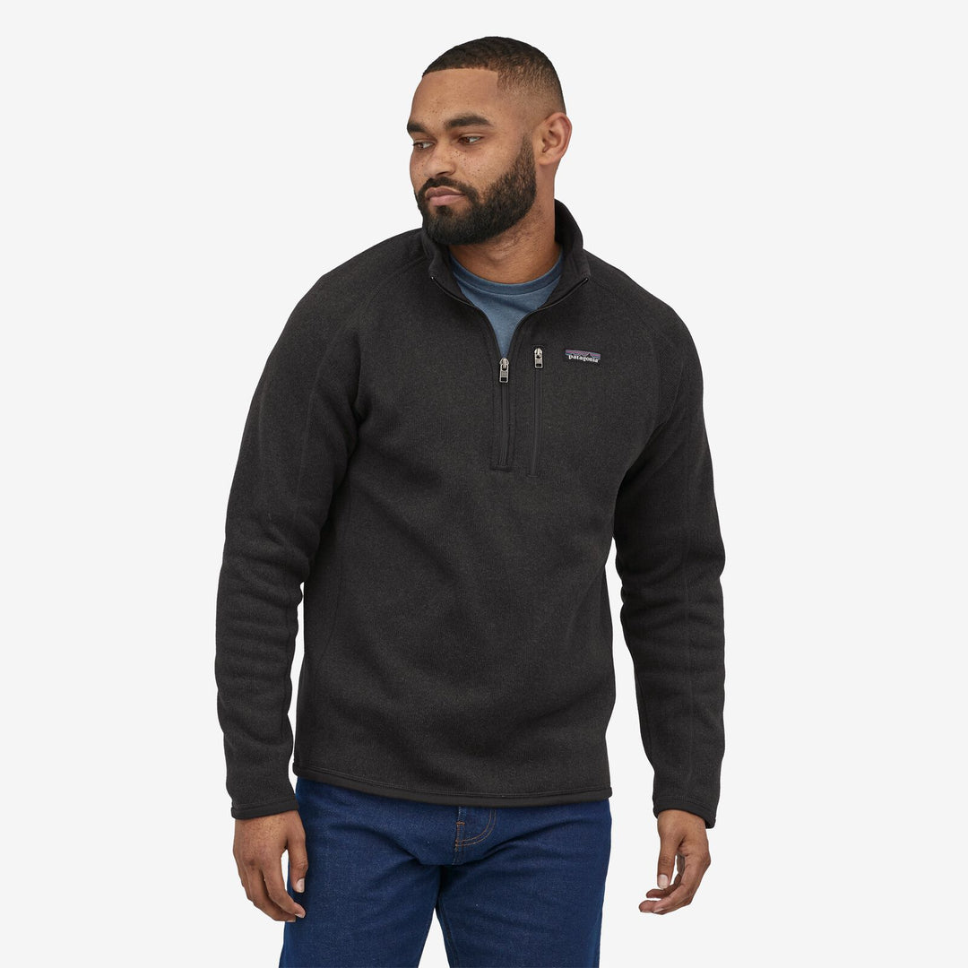 M´s Better Sweater 1/4 Zip - black