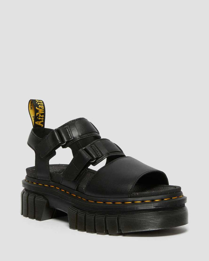 Ricki 3-Strap Sandal - black