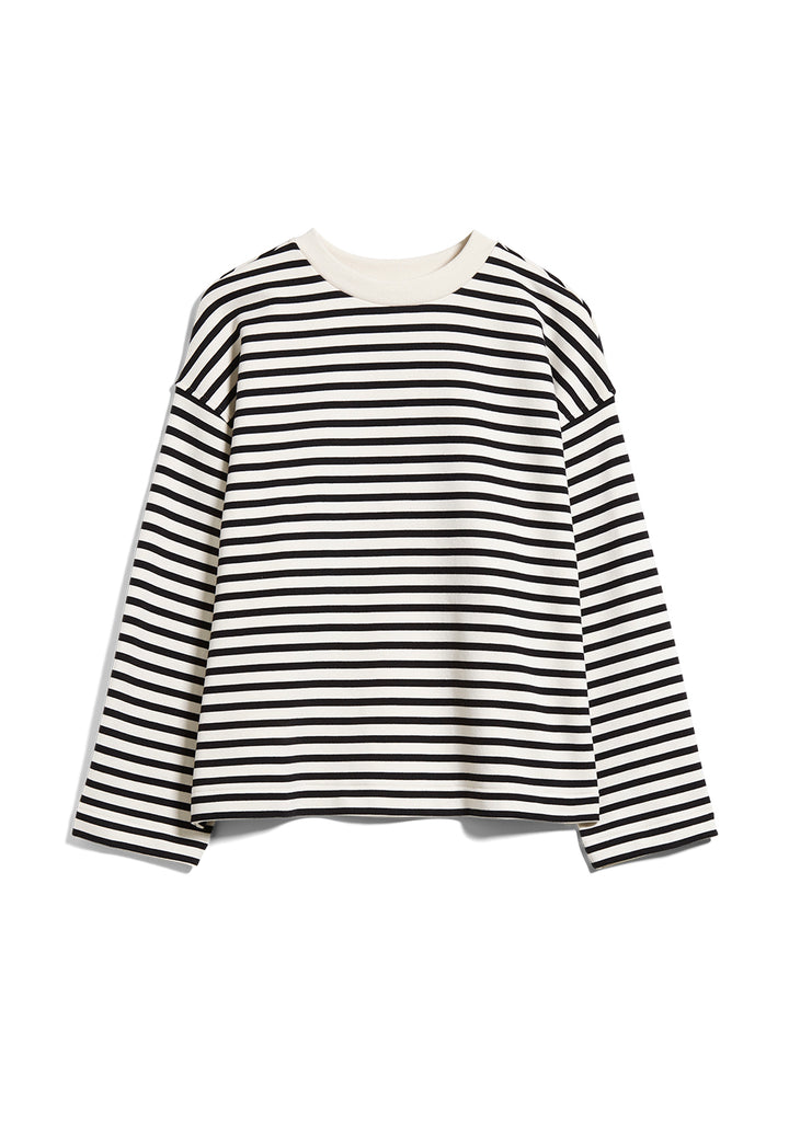 FRANKAA stripe - undyed-black