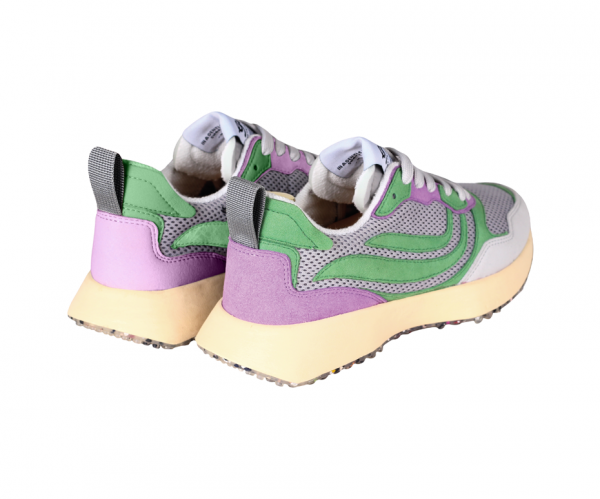 G-Marathon Eco-Suede R-Pet - grey/p.green/lavender