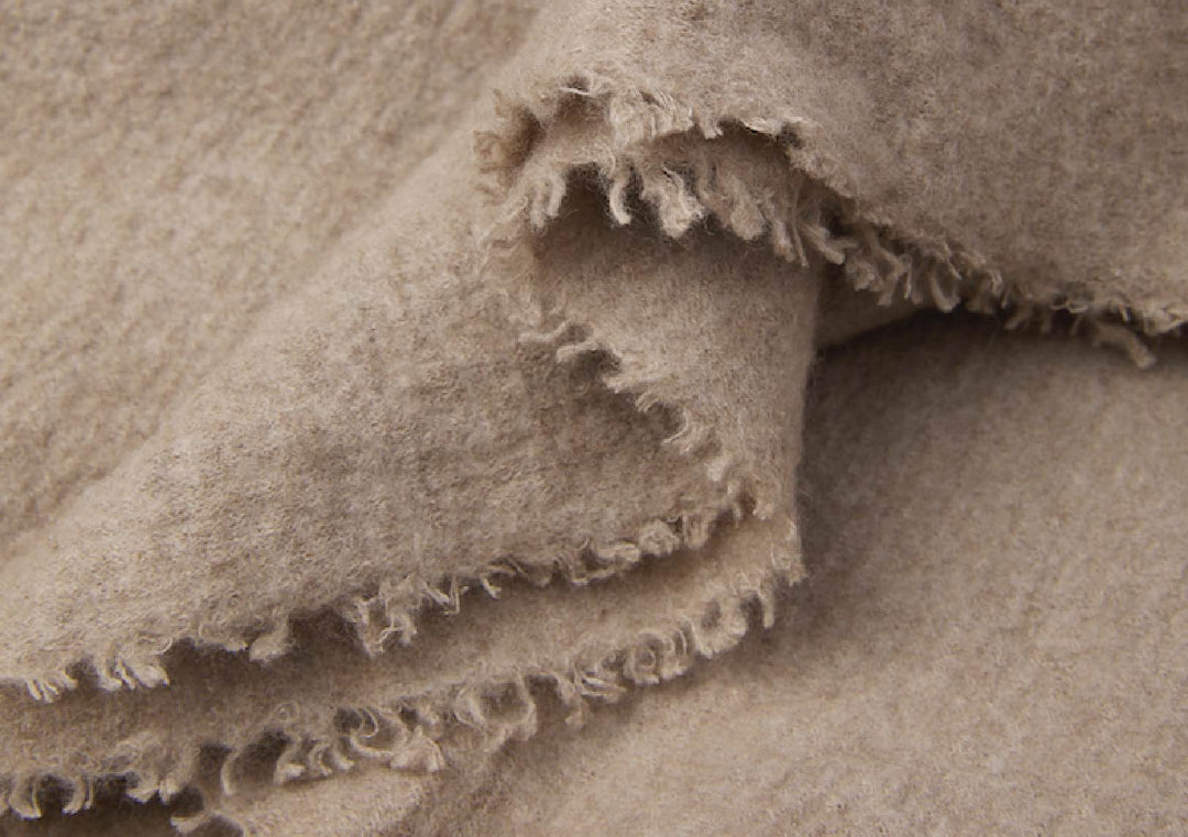 Hand Felted Cashmere Blanket