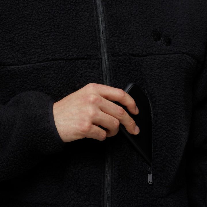 Fleece Jacket - black