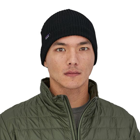 Fisherman´s Rolled Beanie -  Black