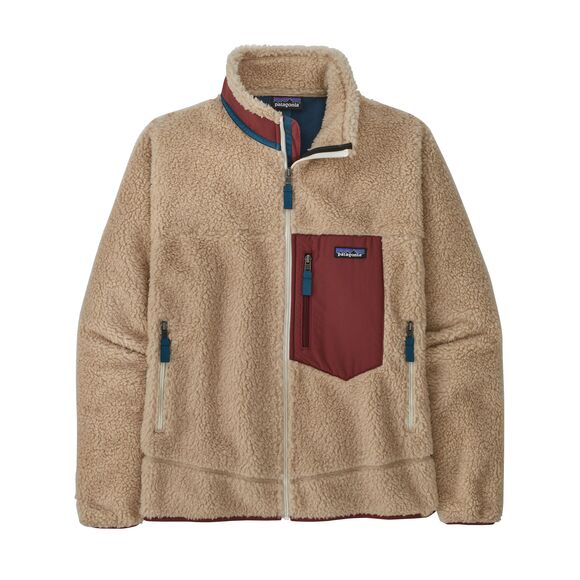 M's Classic Retro-X® Fleece Jacket - Dark Natural/Sequoia Red
