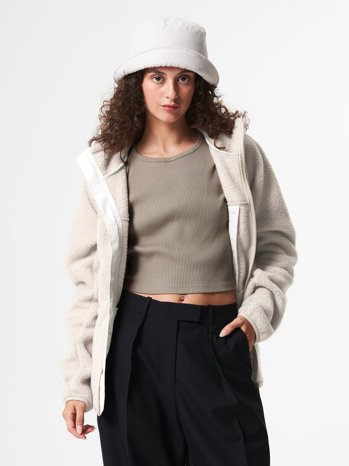 Fleece Jacket - beige