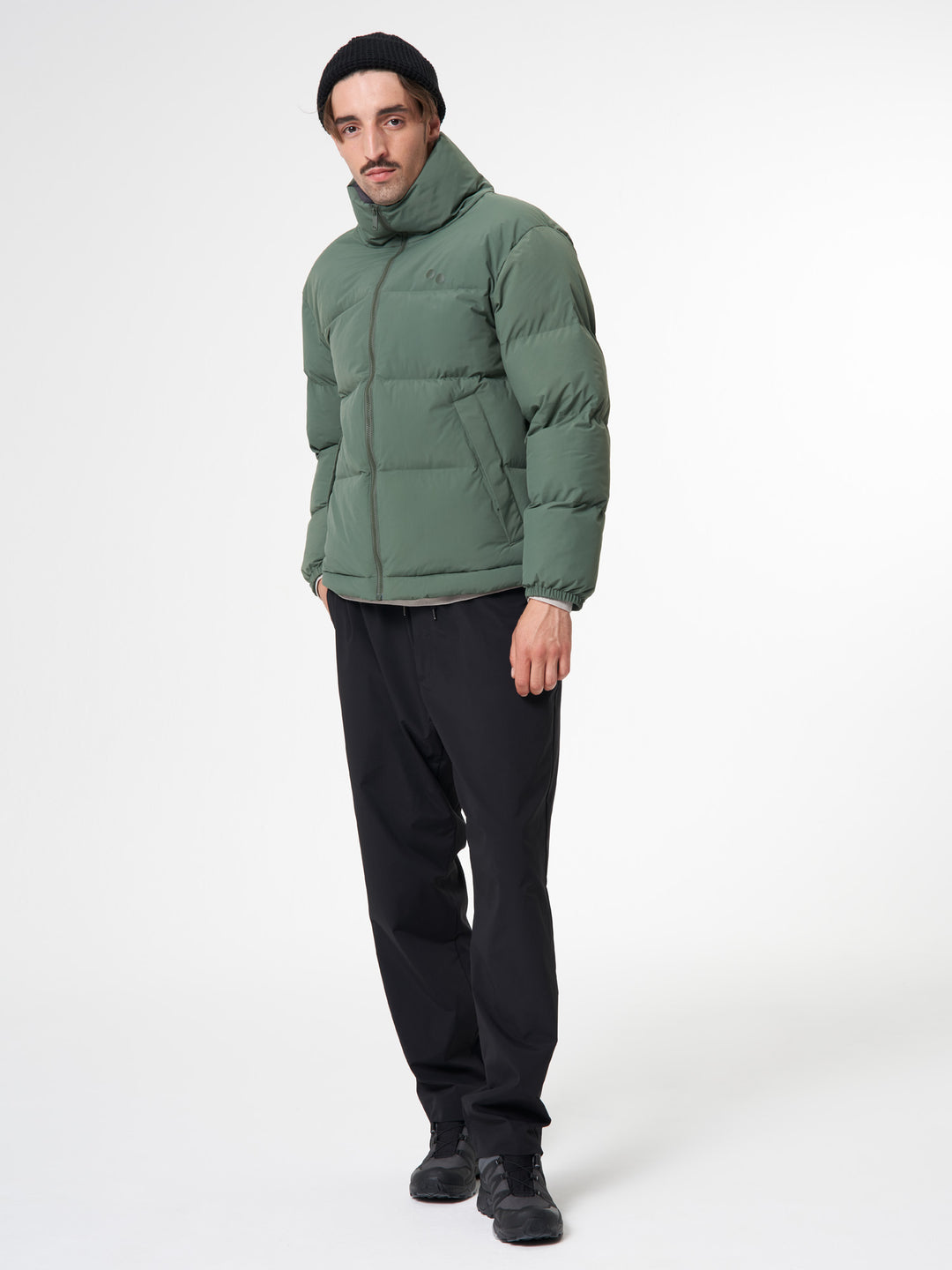 Puffer Jacket Unisex - olive