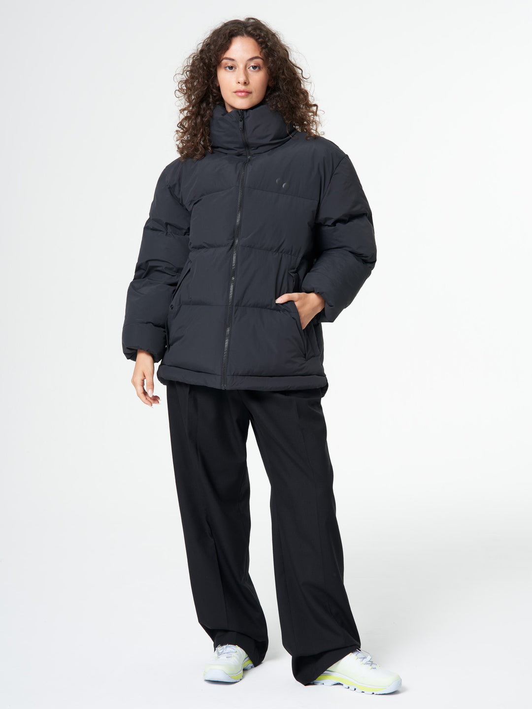Puffer Jacket Unisex - black