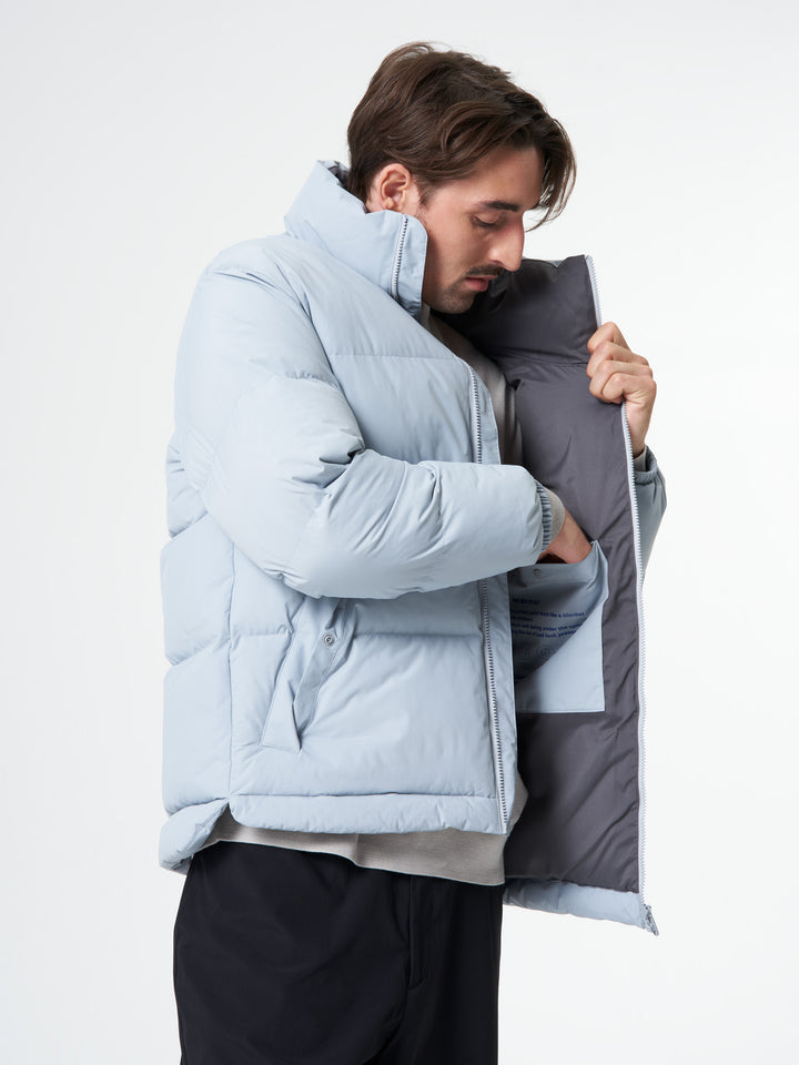 Puffer Jacket Unisex - iced grey