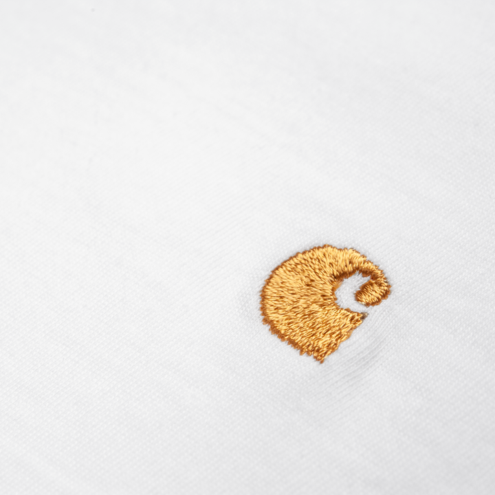 W´ S/S Chase T_Shirt - white/gold