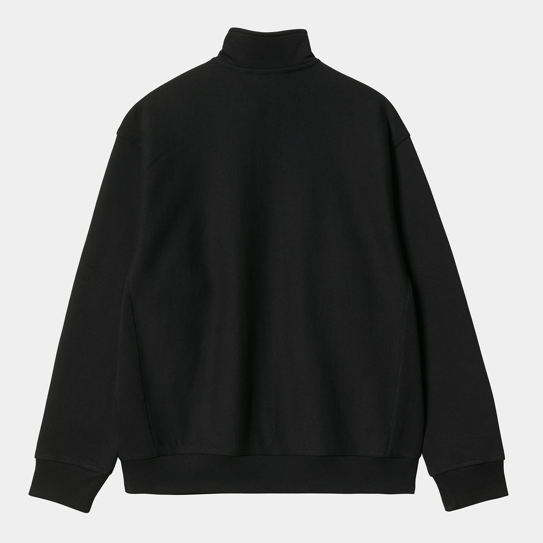 Half Zip American Sweat - black