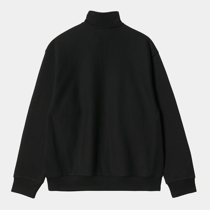 Half Zip American Sweat - black