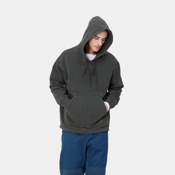 Hooded Arling Sweat - black