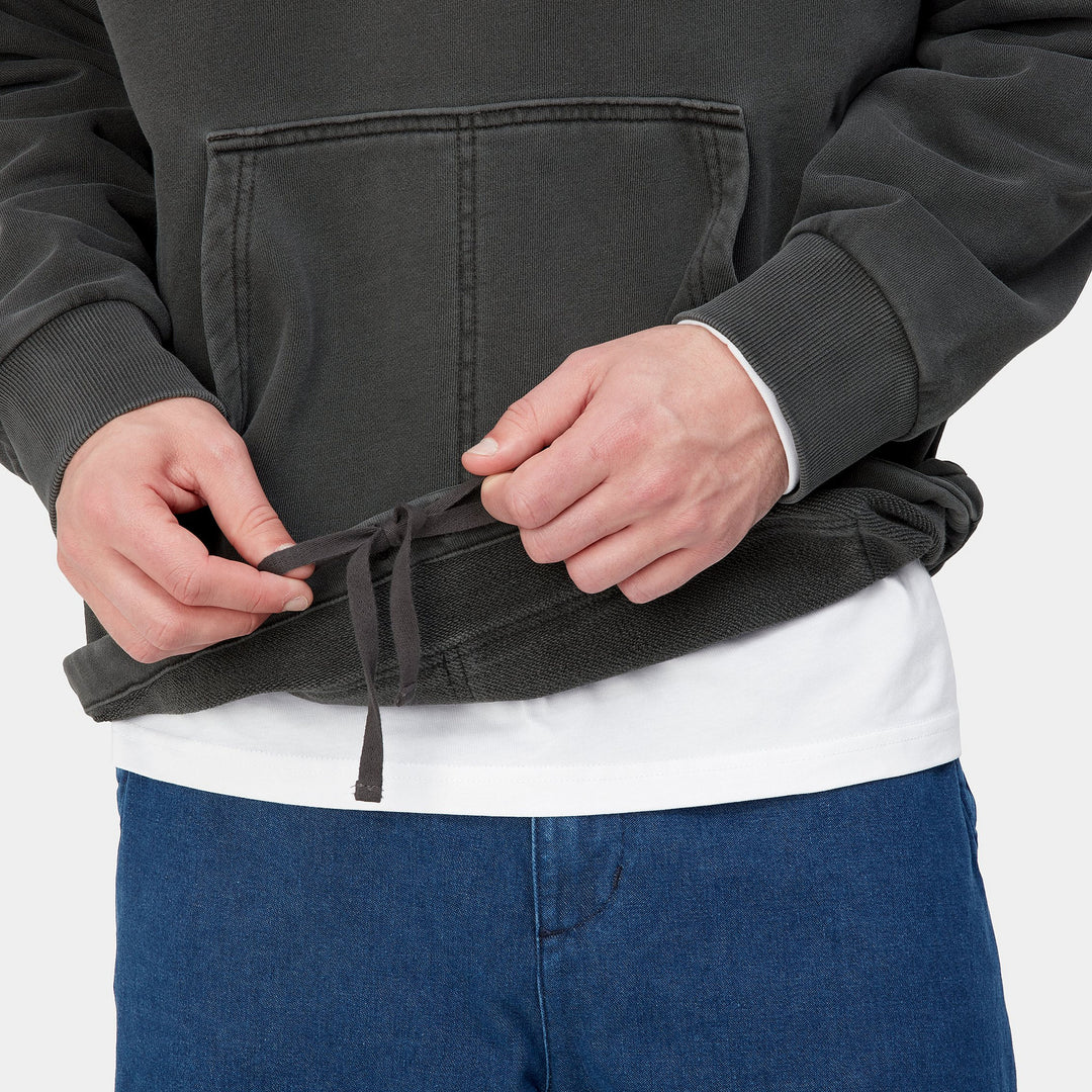 Hooded Arling Sweat - black