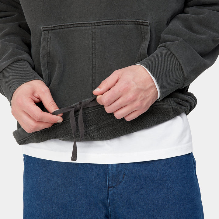 Hooded Arling Sweat - black