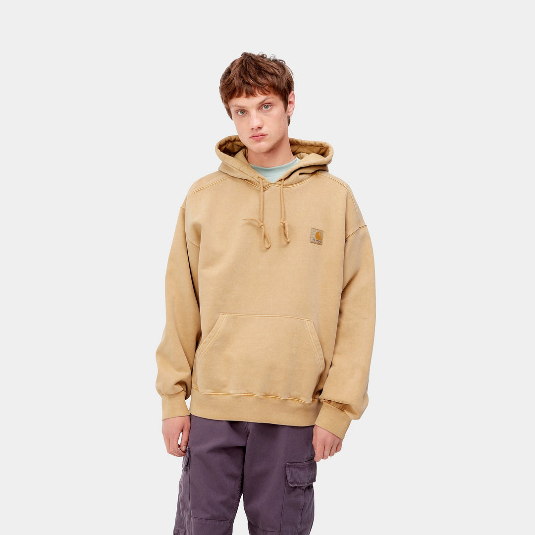 Hooded Vista Sweat - Dusty H Brown