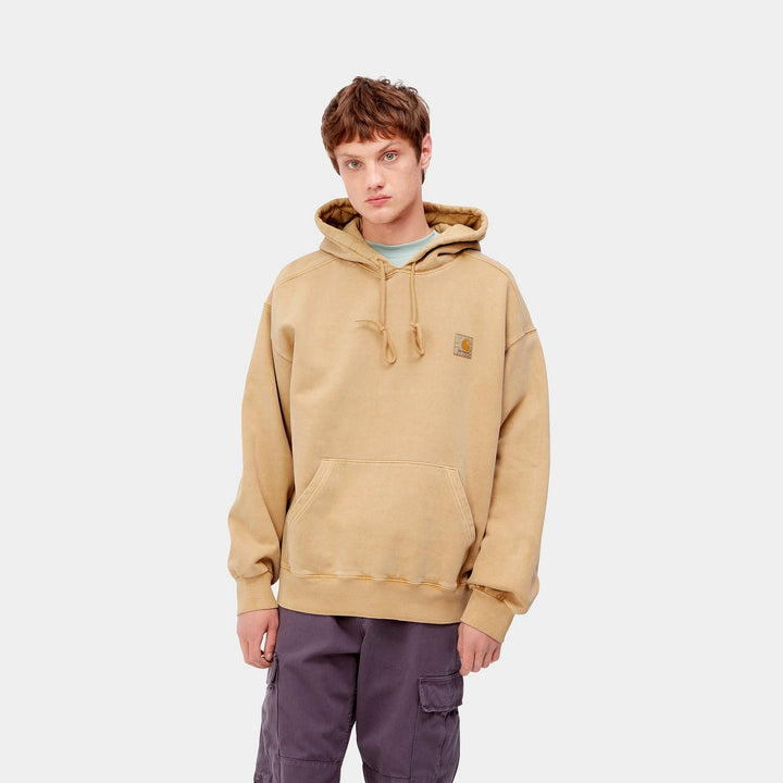 Hooded Vista Sweat - Dusty H Brown