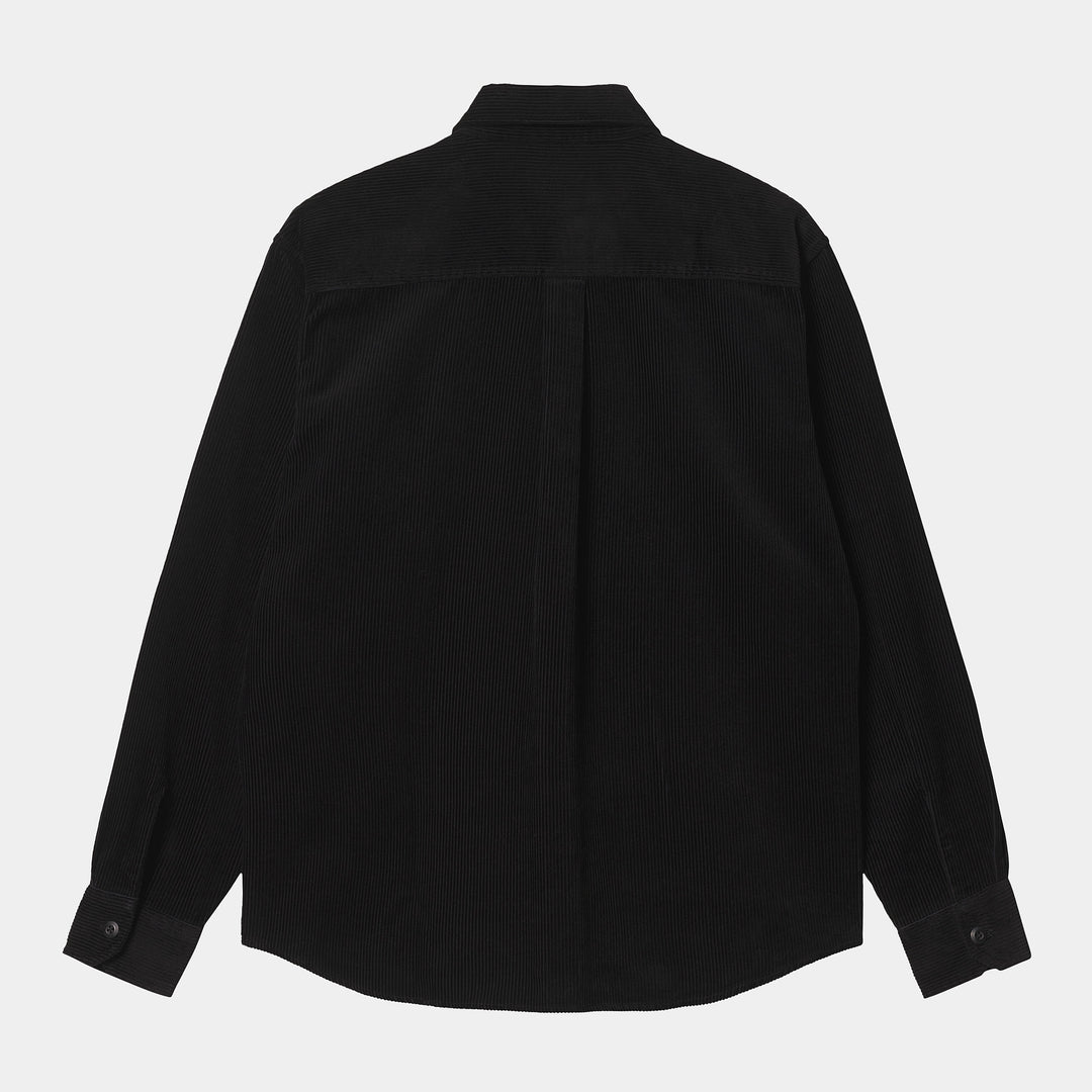 L/S Flint Shirt - Black Rinsed
