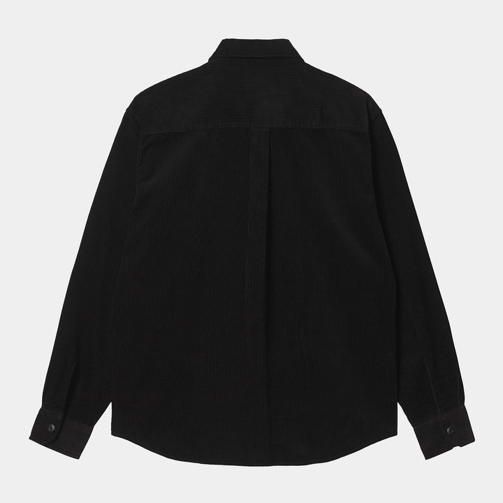 L/S Flint Shirt - Black Rinsed