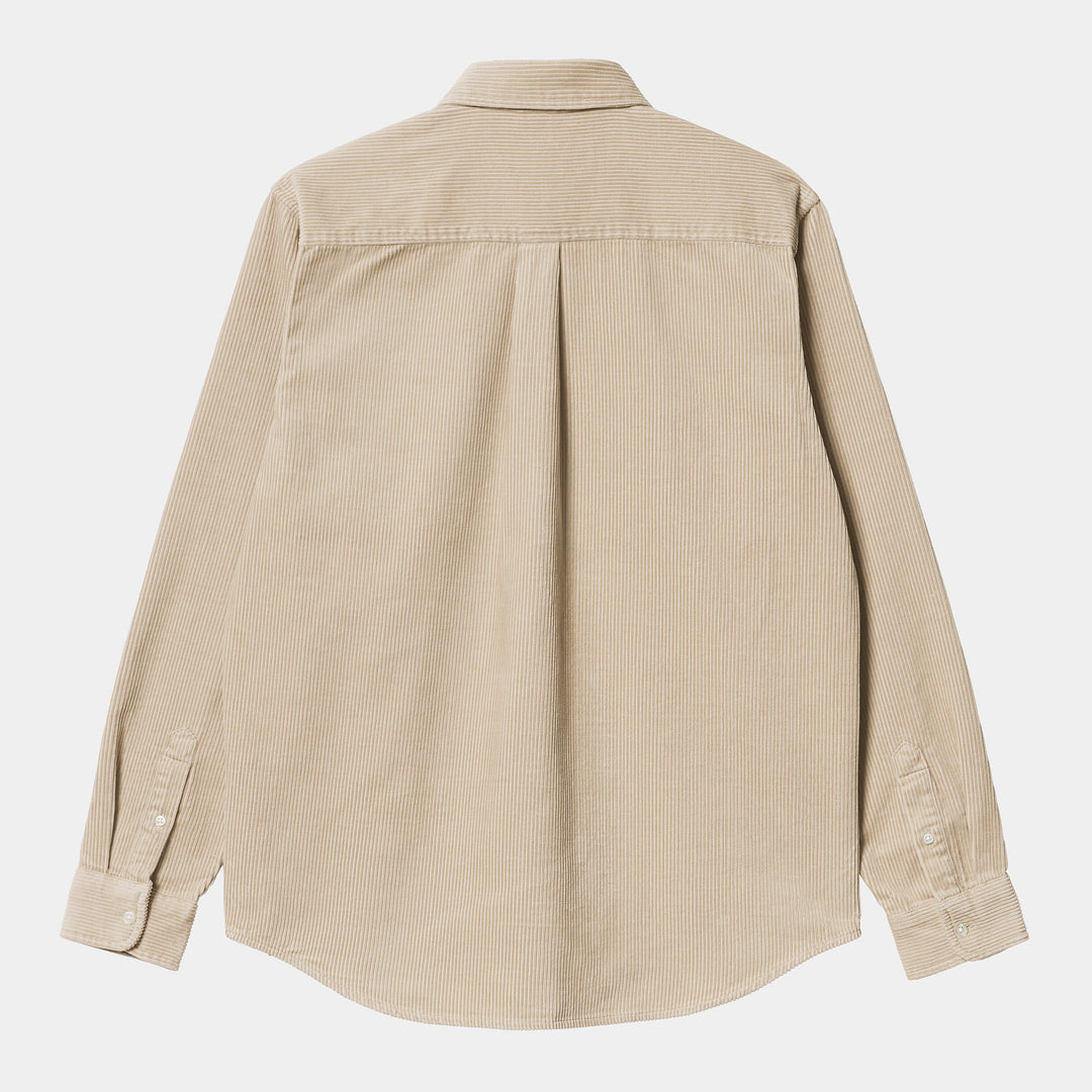 L/S Madison Cord Shirt - wall