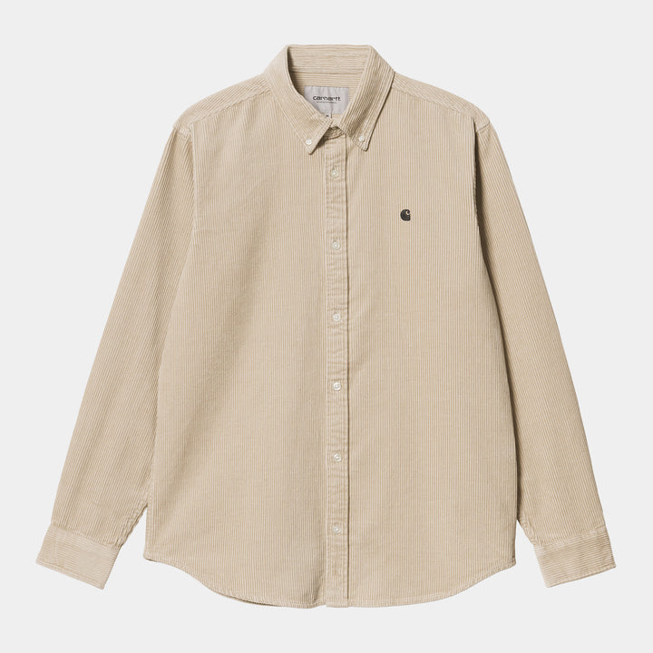 L/S Madison Cord Shirt - wall