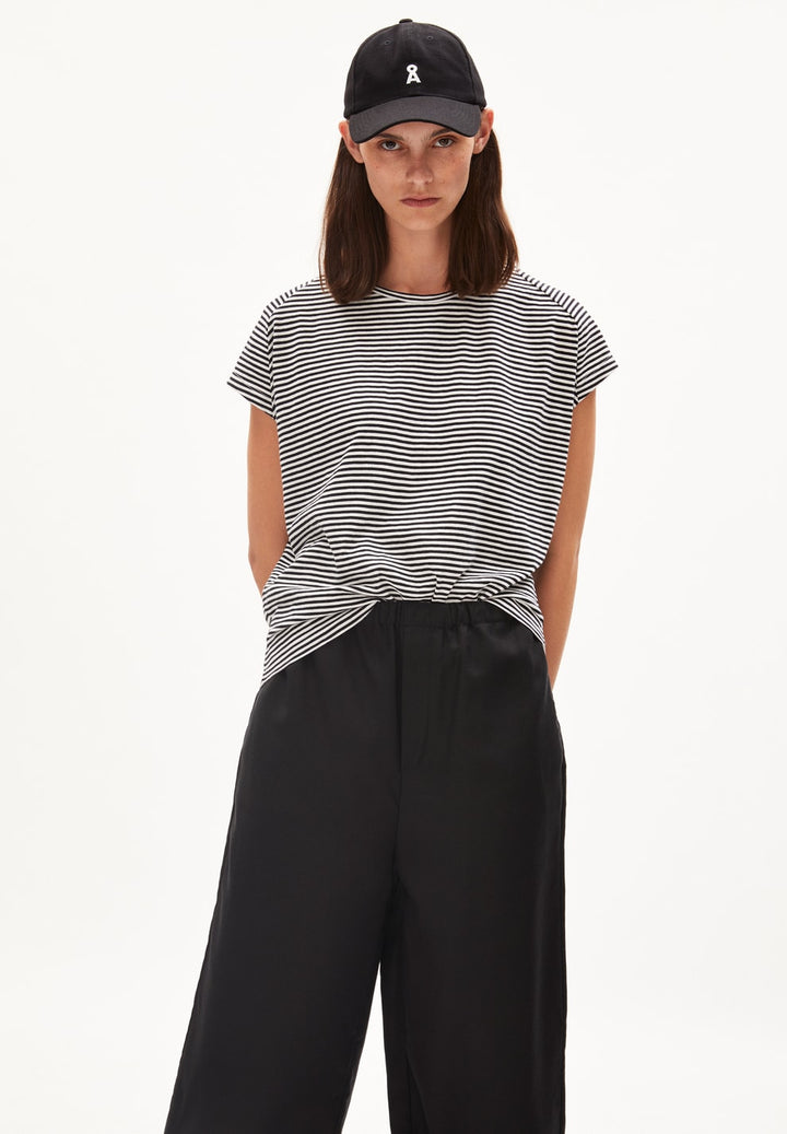 ONELIAA Lovely Stripes - black-oatmilk