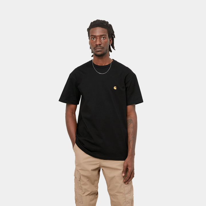 S/S Chase T-Shirt - black/gold