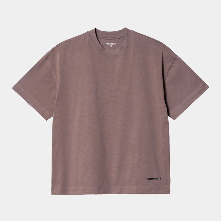S/S Link Script T-Shirt - lupinus/black
