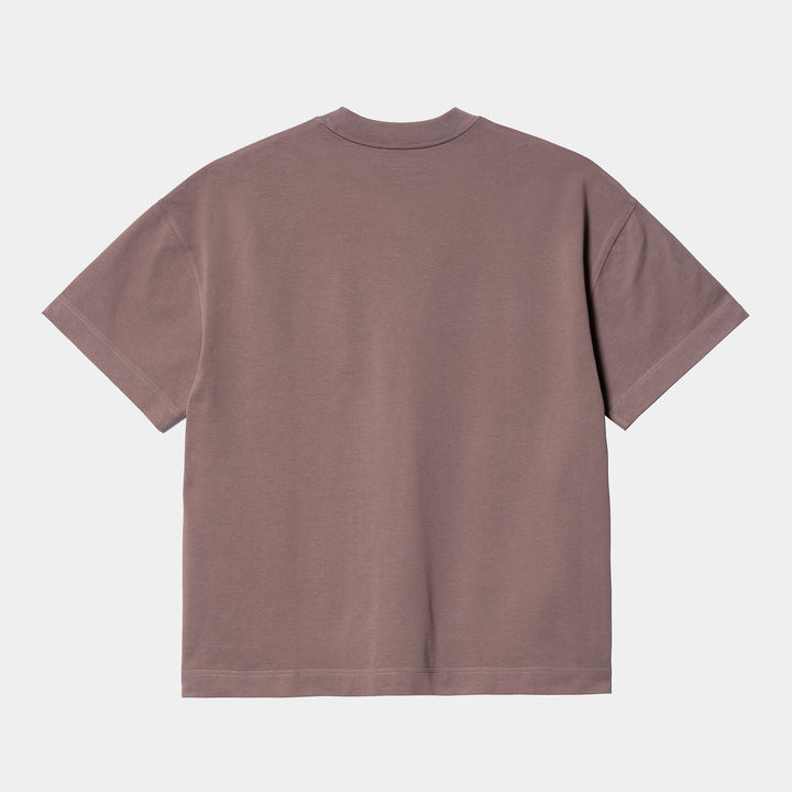 S/S Link Script T-Shirt - lupinus/black