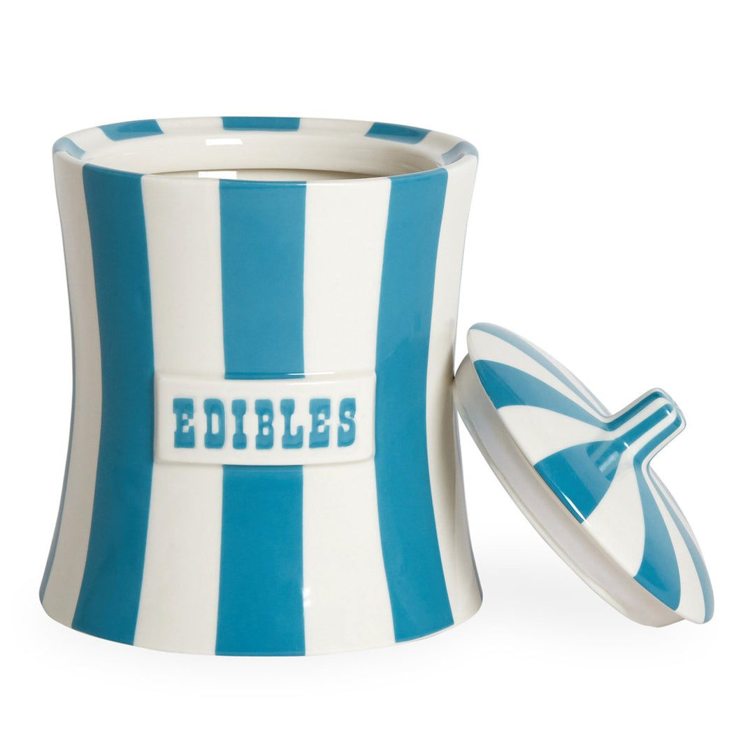 Vice "Edibles" Canister - Teal/White